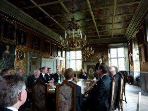 Møde i Roskilde Kloster 20. oktober 2012. 